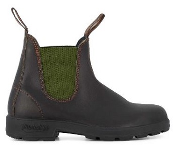 Blundstone #519 Stout Brown/Olive Boots - Non Safety